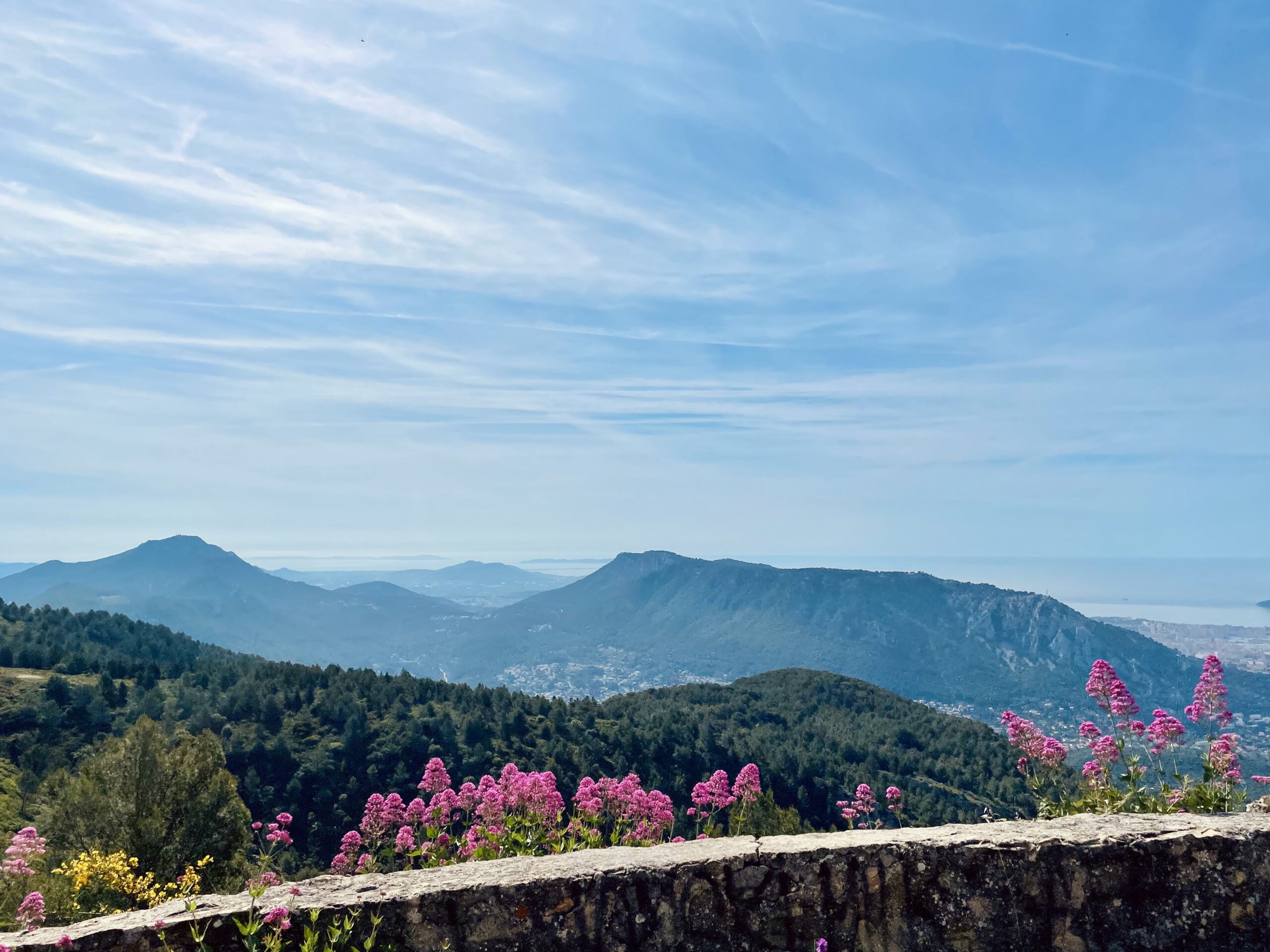 Col du Corps de Garde, Mont Caume, Mont Faron, Mont Coudon