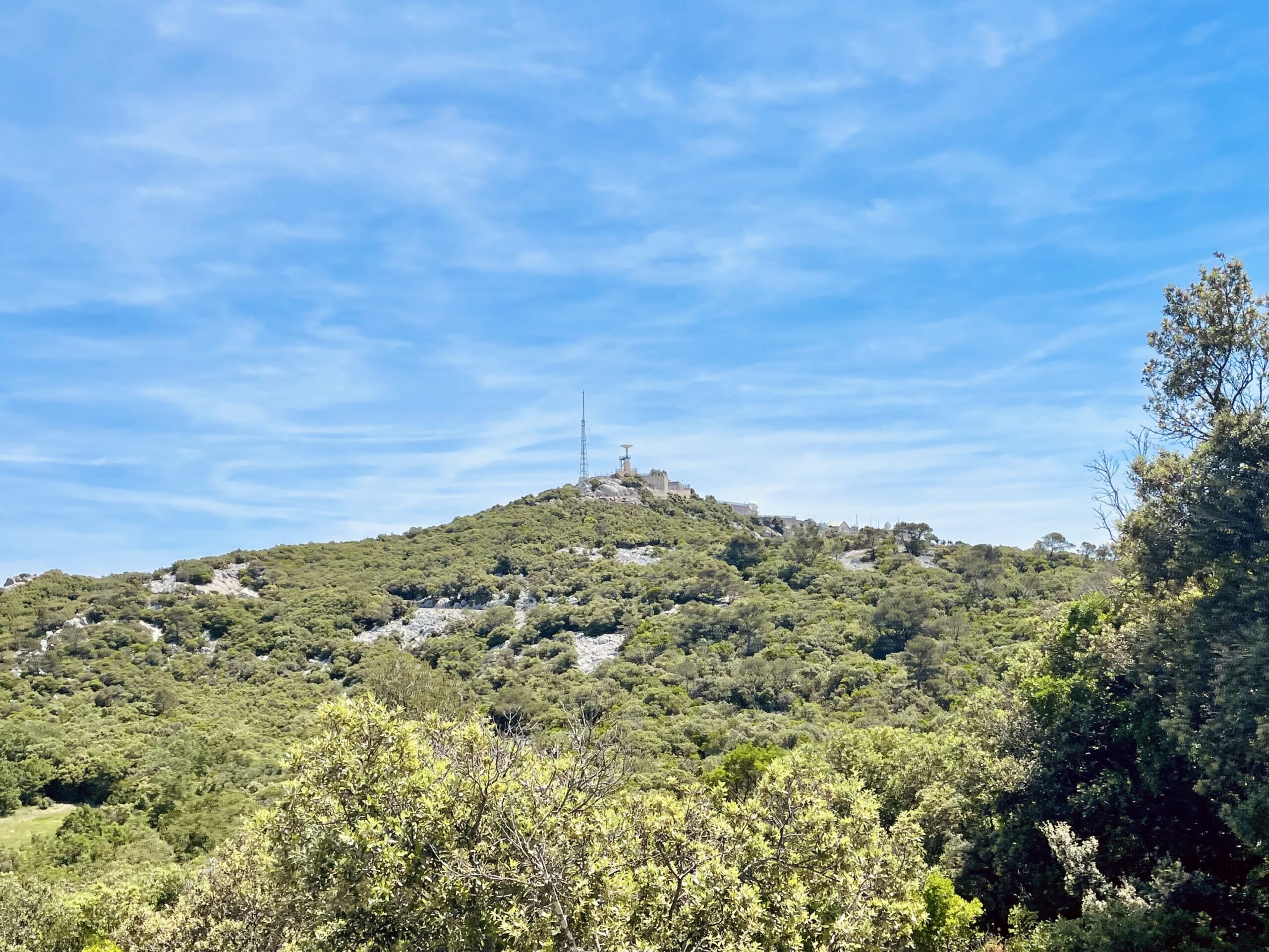 Col du Corps de Garde, Mont Caume, Mont Faron, Mont Coudon