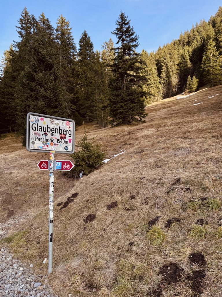 Glaubenbüelenpass, Glaubenbergpass