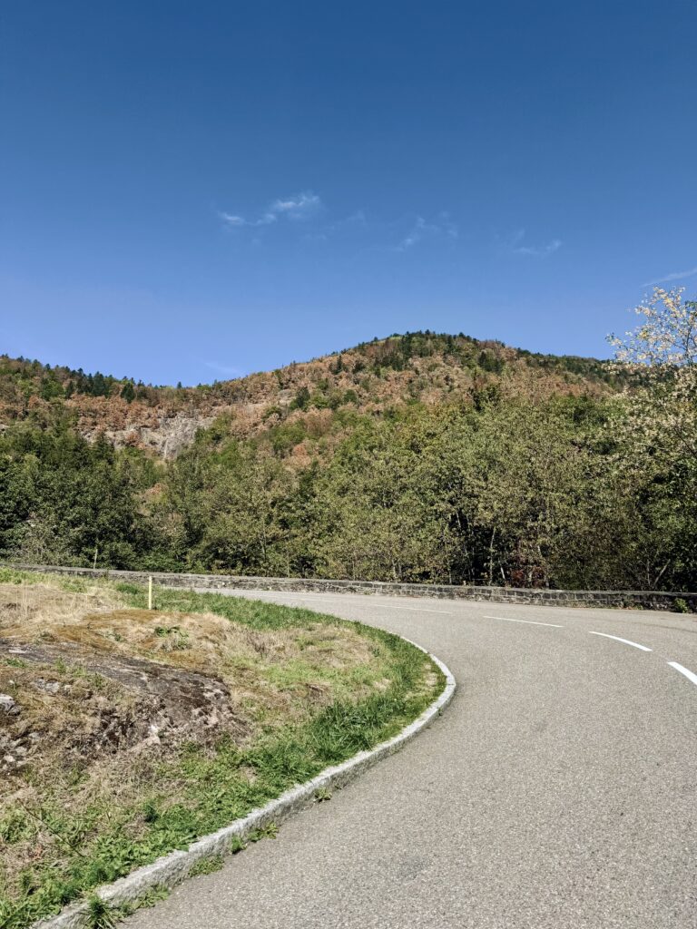 Col du Hundsruck, Ballon d‘Alsace, Col du Page